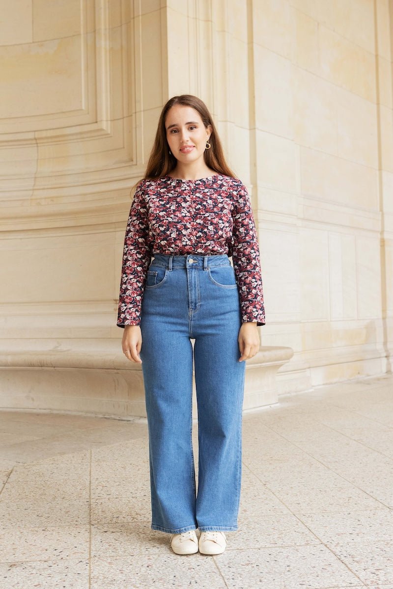 Jean wide Audrey - bleu denim - Petite and So What